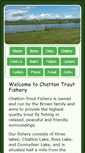 Mobile Screenshot of chattontroutfishery.com